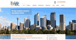 Desktop Screenshot of foley.net.au